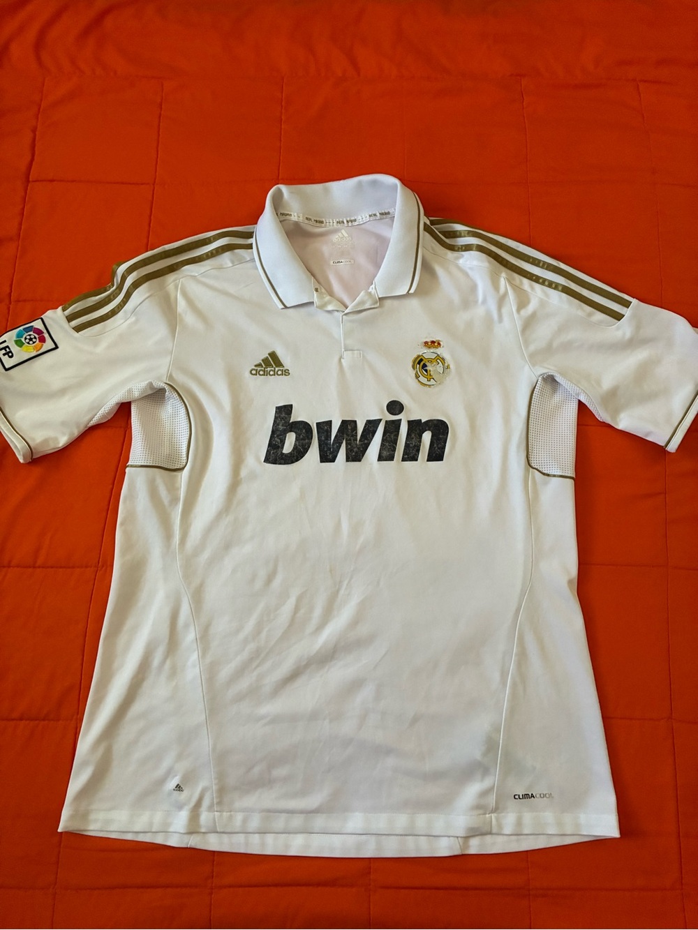 Real Madrid Jersey Mens XL 2011/12 Home Football Shirt Soccer